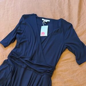 Boden NWT US 4R Deep Blue Dress